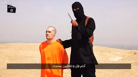 Đoạn video hành quyết nhà báo Mỹ James Foley.