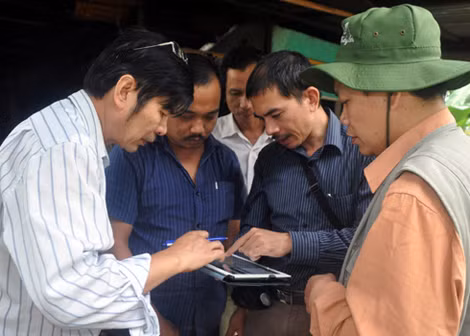 Các nhà khoa học đang nghiên cứu về hiện tượng động đất ở Bắc Trà My.