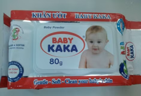 Tiền chất ma túy được tẩm tinh vi vào gói khăn ướt.