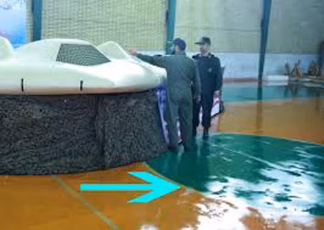 Chiếc RQ-170 Sentinel của Mỹ bị Iran tịch thu năm 2011.