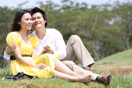 Cảnh phim "Cho một tình yêu".