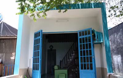 Ngôi nhà nơi xảy ra vụ án đau lòng.