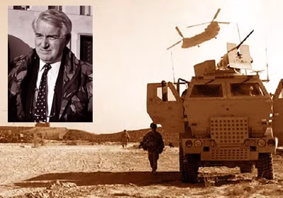 Cả FBI và quân đội Mỹ đều hợp tác với thành viên Eclipse Group trong các chiến dịch ở Afghanistan và Pakistan (ảnh nhỏ: Duane R.Clarridge - Ông chủ đầy quyền lực của mạng lưới Eclipse Group).