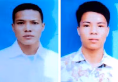 Phạm Văn Mão và Nguyễn Tiến Bắc.