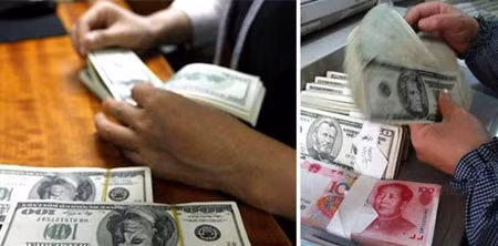 Đồng USD mất giá từ 15% đến 20% so với "rổ tiền tệ" thế giới.