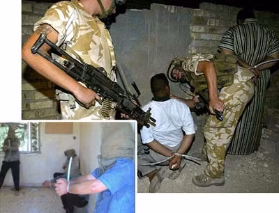 Hé lộ công nghệ tra tấn tù nhân Iraq của quân đội Anh ảnh 1