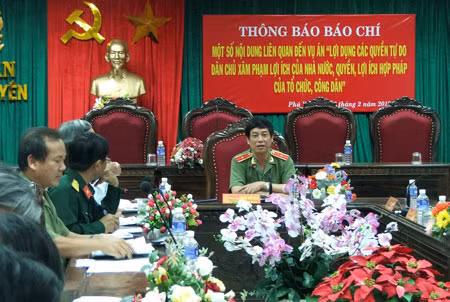 Triệt phá tổ chức phản động xưng danh “Hội đồng công luật công án Bia Sơn” ảnh 1