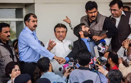 Ai chào đón Musharraf? ảnh 1