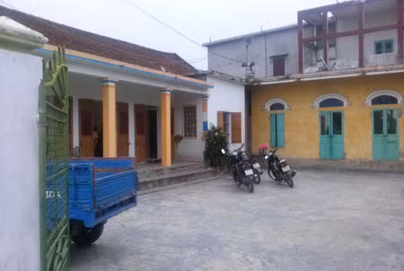 Ngôi nhà của gia đình ông Đinh Văn Thuận.