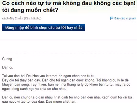 Loạn "cẩm nang dạy tự tử": Cơn lốc đen cần ngăn chặn ảnh 2