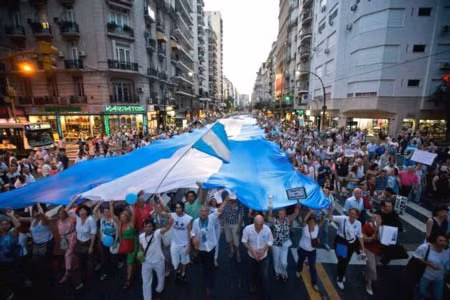 Nguy cơ cách mạng màu tại Argentina ảnh 1