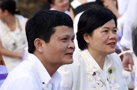 Vợ chồng đạo diễn Thanh Vân – Nhuệ Giang.