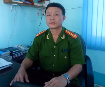 Thượng tá Lã Văn Lập, Phó trưởng Công an huyện Sa Thầy (Kon Tum).