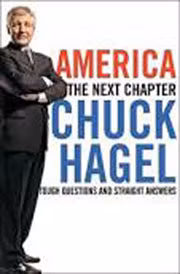 Cuốn sách của Chuck Hagel lên án các chính sách đối ngoại hiếu chiến của cựu Tổng thống Bush.