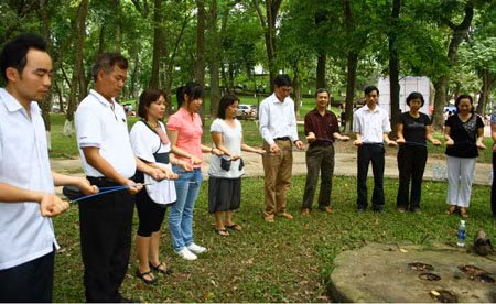 Luyện tập dò tìm nguồn nước.