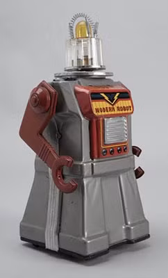 Robot - cảnh sát tại Bảo tàng Los Angeles.