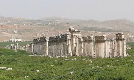 Phế tích ở Apamea.