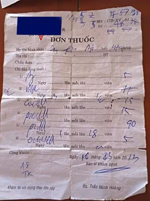 Ai đọc được đơn thuốc này?