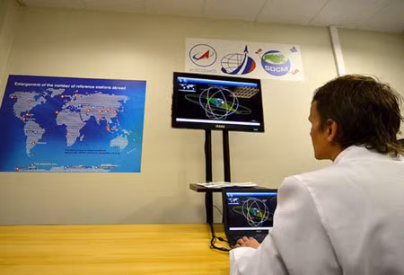 Bên trong một trạm giám sát Glonass của Nga ở Brazil.