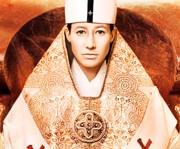 “Nữ Giáo hoàng Joan” trong bộ phim cùng tên.