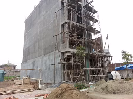 Hiện trường xảy ra vụ án.