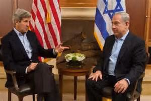 Nhân chuyến thăm Trung Đông của Ngoại trưởng Mỹ, Thủ tướng Israel lại đem “quả bom hạt nhân Iran” ra mặc cả.