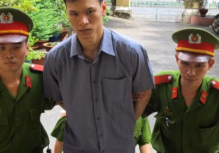 Bị cáo Hiệp sau phiên tòa.