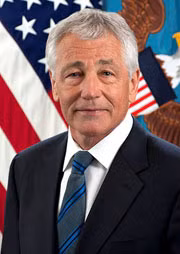 Bộ trưởng Quốc phòng Mỹ Chuck Hagel.