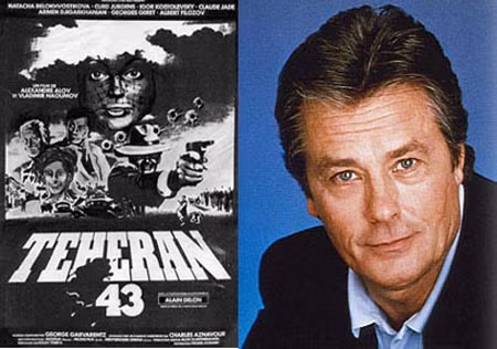 Ápphích bộ phim “Teheran 43” (do Alain Delon đóng chính) với nội dung nói về Điệp vụ Teheran-43.