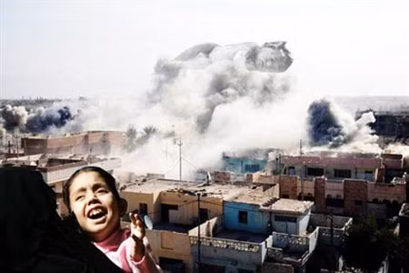 Thành phố Fallujah trong chiến tranh.