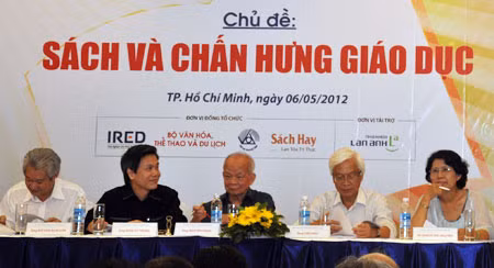 Hội thảo “Sách và chấn hưng giáo dục” ngày 6/5.