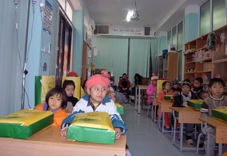Học sinh của “Lớp học hy vọng”.