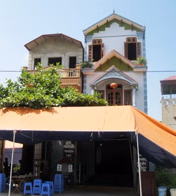 Ngôi nhà nơi xảy ra án mạng.