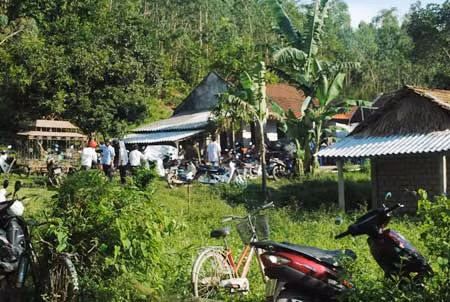Hiện trường của vụ án.