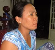 Chị Lê Thị Thu.