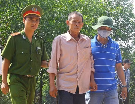 Trần Ngọc Tranh bị bắt 1 ngày sau khi gây ra thảm án giết vợ.
