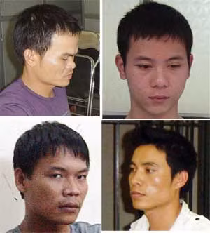 Các đối tượng tham gia vụ án.