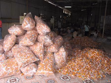 Lô hàng bị Thanh tra Bộ Khoa học - Công nghệ xử phạt vì vi phạm sở hữu công nghiệp.
