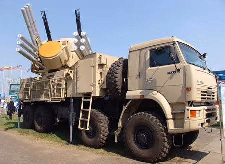 Hệ thống Pantsir S1 được coi là khắc tinh của tên lửa Tomahawk.