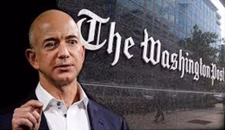 Siêu tỉ phú J. Bezos - ông chủ mới của nhật báo hàng đầu nước Mỹ The Washington Post.