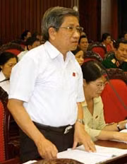 Đại biểu Nguyễn Minh Thuyết.