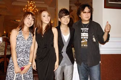 Hồ Quỳnh Hương và Nam Cường.