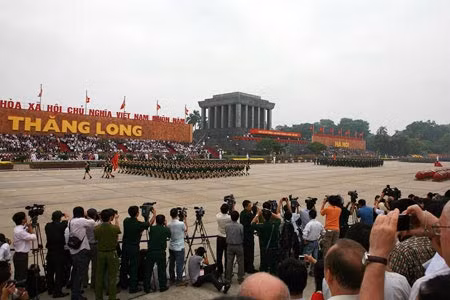 Toàn cảnh Quảng trường Ba Đình.