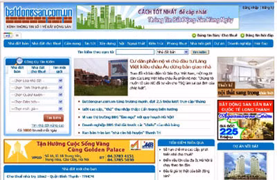 Hơn 90.000 lượt truy cập (visits) trang batdongsan.com.vn mỗi ngày.