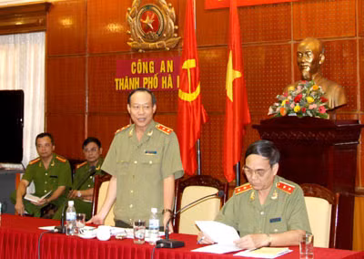 Thứ trưởng Lê Quý Vương phát biểu chỉ đạo tại Hội nghị. Ảnh: A.H.