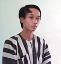 Nguyễn Đình Cao trong phòng tạm giam.