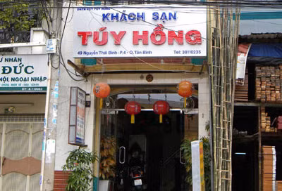 Khách sạn nơi nạn nhân bị “dụ” đến và bọn cướp đã ra tay hành động.