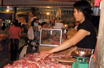 Thịt lợn vẫn đủ để cung cấp cho thị trường trong nước.