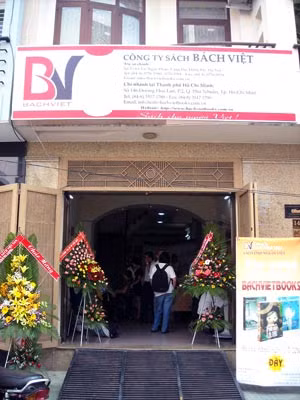 Chi nhánh BachvietBooks tại TP HCM.