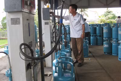 Nhiều DN phía Nam đã giảm giá gas.